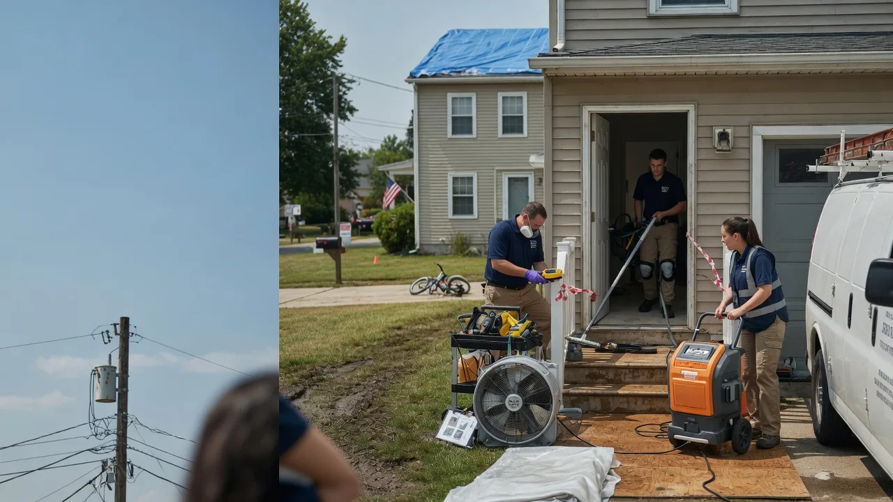 Water Damage Repair in Kincaid, IL near me